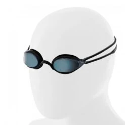 Orca Killa Hydro Swimming Goggles Black With Mirrored Lenses Black